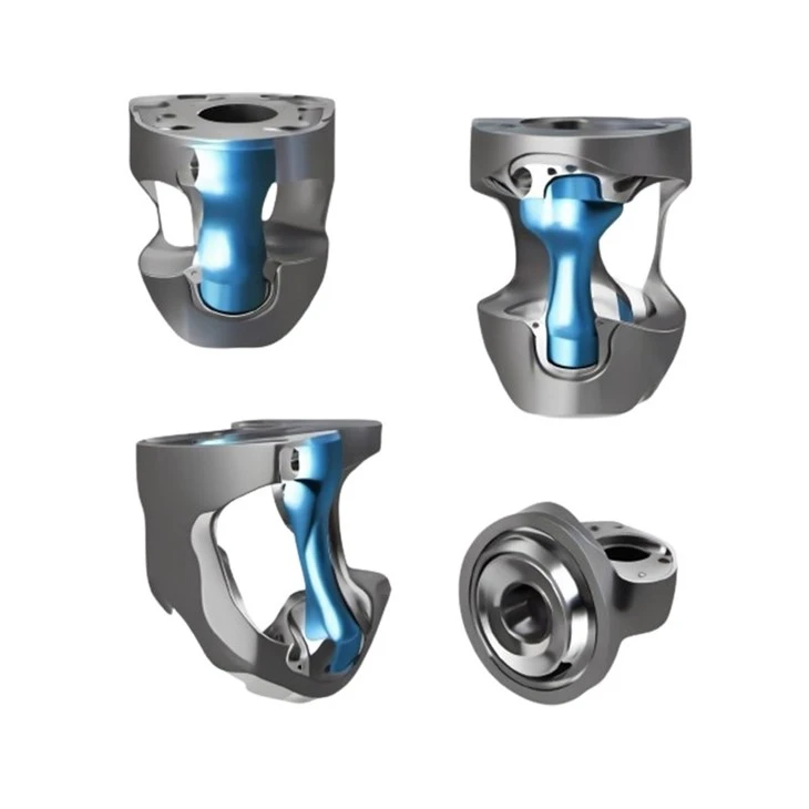 titanium knee joint replacements